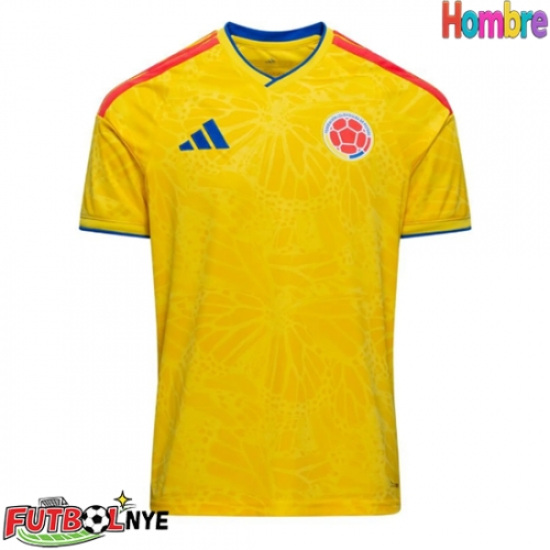 Camiseta Colombia Primera Equipación Mundial 2026 manga corta